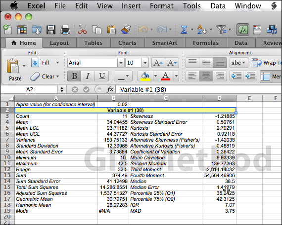 make a paragraph within a cell excel for mac 2011